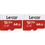 Lexar microSDXC Speicherkarte 128 GB mit beiliegendem SD-Adapter