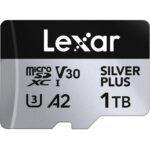 Lexar Silver Plus microSDXC Speicherkarte mit 256 GB in Silber