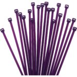 Schwarze XINGO Kabelbinder 300 x 4,8 mm aus Nylon 66 im Gebinde zu 1000 Stück