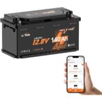 LiTime 12V 100Ah LiFePO4-Akku H190 mit Bluetooth