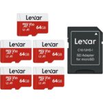 Lexar microSDXC Speicherkarte 128 GB mit beiliegendem SD-Adapter