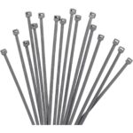 Schwarze XINGO Kabelbinder 300 x 4,8 mm aus Nylon 66 im Gebinde zu 1000 Stück