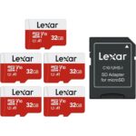 Lexar microSDXC Speicherkarte 128 GB mit beiliegendem SD-Adapter