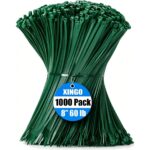 Schwarze XINGO Kabelbinder 300 x 4,8 mm aus Nylon 66 im Gebinde zu 1000 Stück