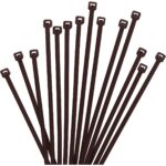 Schwarze XINGO Kabelbinder 300 x 4,8 mm aus Nylon 66 im Gebinde zu 1000 Stück