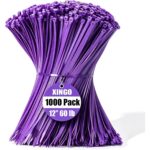 Schwarze XINGO Kabelbinder 300 x 4,8 mm aus Nylon 66 im Gebinde zu 1000 Stück