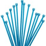Schwarze XINGO Kabelbinder 300 x 4,8 mm aus Nylon 66 im Gebinde zu 1000 Stück