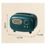 Taschentuchbox mit versteckter WLAN-Kamera im Retro-Radio-Design, Bewegungserkennung & App – Bild 4