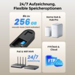 Speicheroptionen der Reolink Türklingel: microSD bis 256 GB, Home Hub, PoE- und WiFi-NVR, FTP, NAS und Cloud