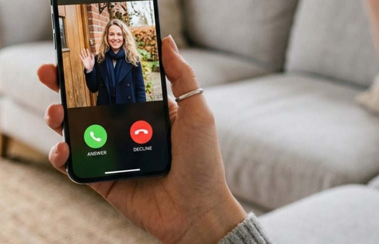 Tür öffnen per App auf dem Smartphone