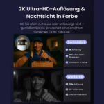 SwitchBot WLAN Türklingel – 2K Auflösung und Nachtsicht in Farbe