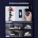 SwitchBot WLAN Türklingel – Montage der Klingel und des Monitors