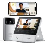 SwitchBot WLAN Türklingel mit Kamera und 4,3-Zoll-Monitor