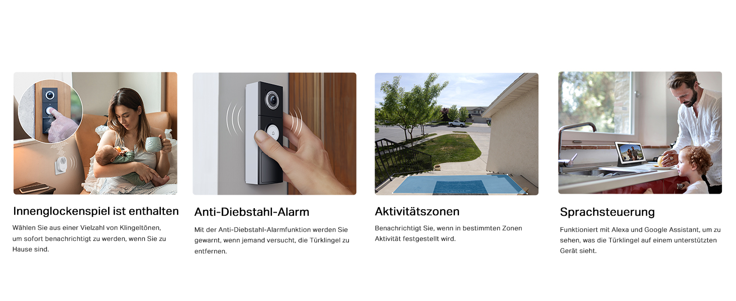 Tapo D235 mit Innengong, Anti-Diebstahl-Alarm, Aktivitätszonen und Sprachsteuerung
