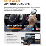 VANTRUE E1 Pro 4K Dashcam mit Sony STARVIS 2 Sensor