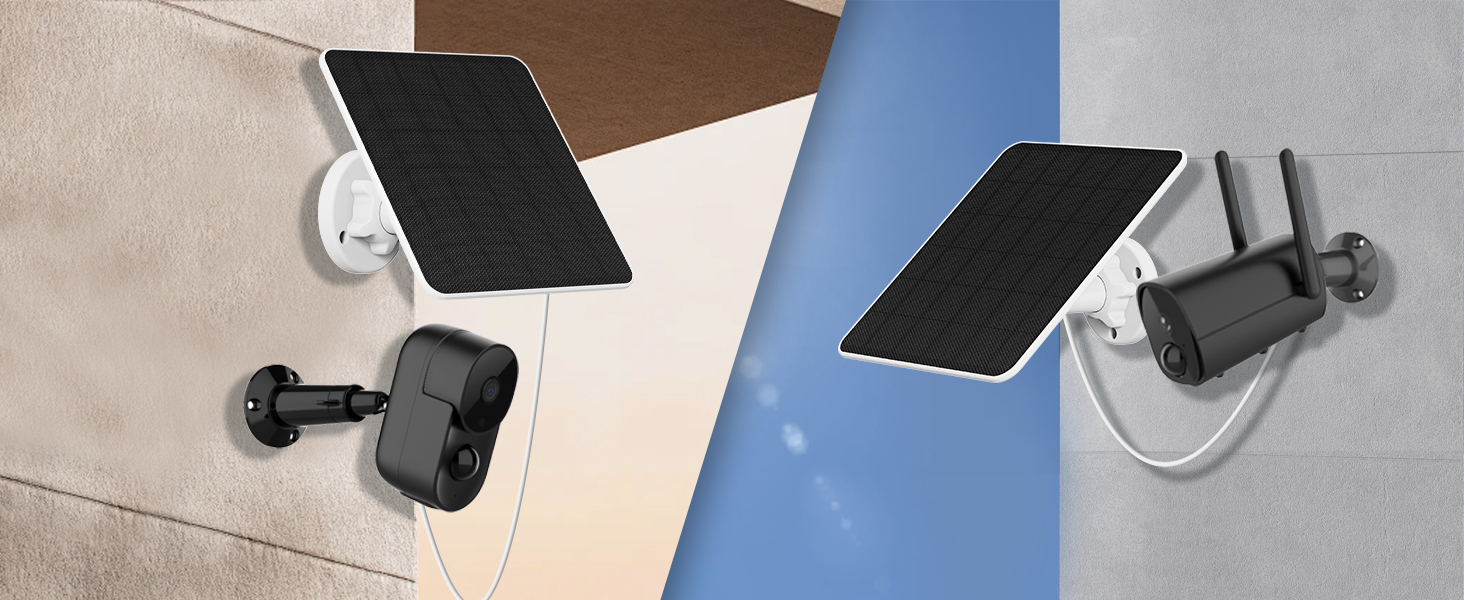 EverExceed 6-W-Solarpanel mit USB-C für Akku-Überwachungskameras – Detail 8