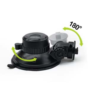 Sportway S504 Saugnapfhalterung für Dashcams mit vier Drehgelenken – Detail 4