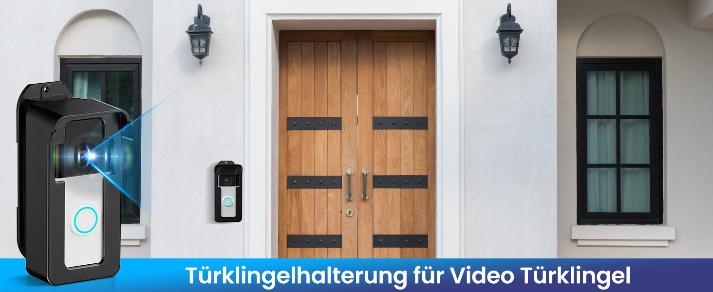 BITIWEND MLZJ-02 regenfeste Winkelhalterung für Video-Türklingeln – Detail 1