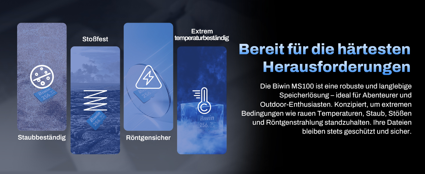 BIWIN MS100 microSDXC-Karte 128 GB – Detail 4