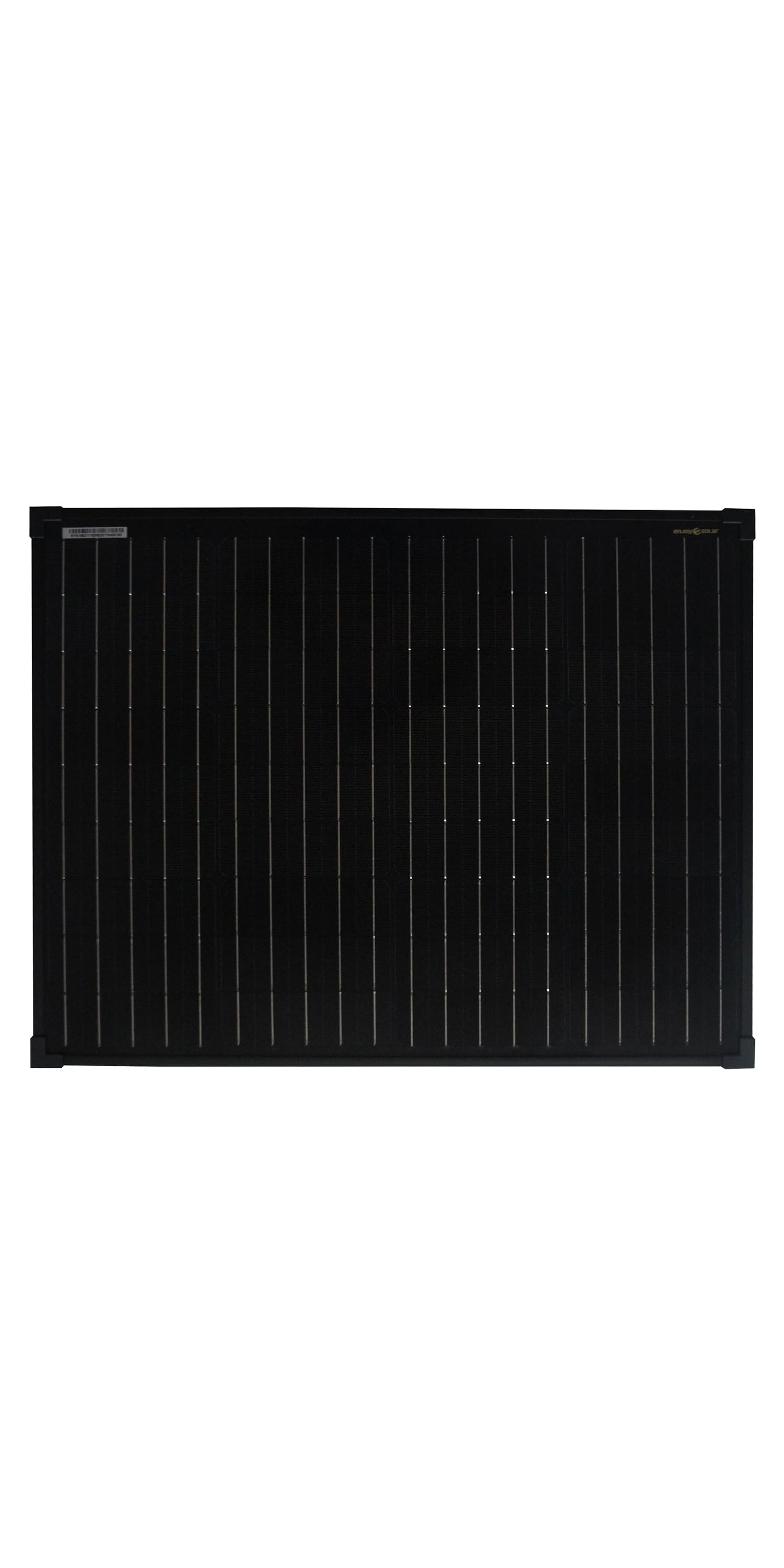 enjoy solar 100 W 12 V Solarmodul monokristallin PERC 9BB Full Black – Detail 7