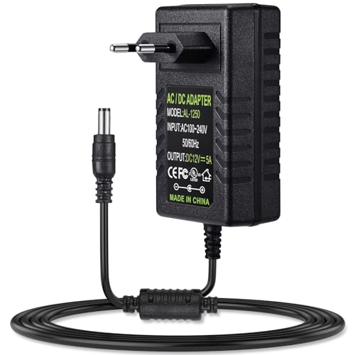 TOBWOLF AL-1250 Netzteil 12V 5A mit DC-Stecker – Detail 10