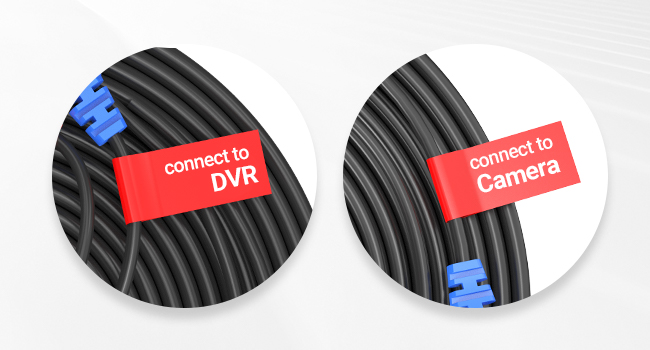 Anlapus BNC CCTV-Kabel 4x 30 m Video + Strom – Detail 6