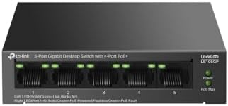 TP-Link LS105GP Bild 1 TP-Link LS105GP PoE Switch