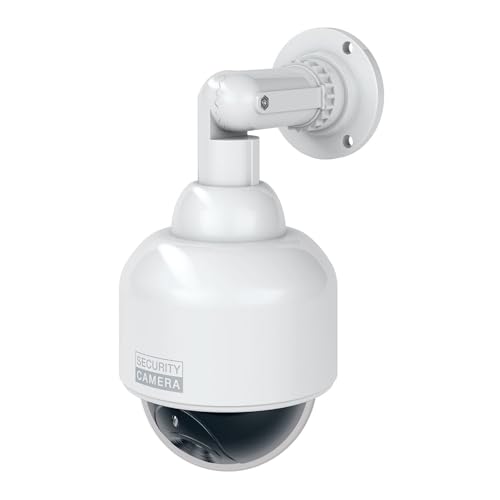 BASI Kamera-Attrappe mit blinkender LED, Silber, für Innen und Aussen – Detail 7