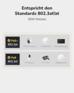 Cudy POE200H PoE-Injektor 30 W 2,5 GbE schwarz