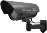 Maclean IR1100 B Kamera-Attrappe, schwarz