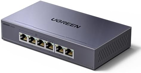 UGREEN 35371EU Bild 1 UGREEN PoE Switch 6 Ports