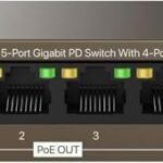 Tenda TEG1105PD PoE Switch 5-Port