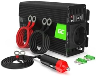 Green Cell Wechselrichter 12 V auf 230 V reiner Sinus 500 W / 1000 W