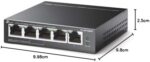 TP-Link TL-SF1005P PoE Switch, schwarz