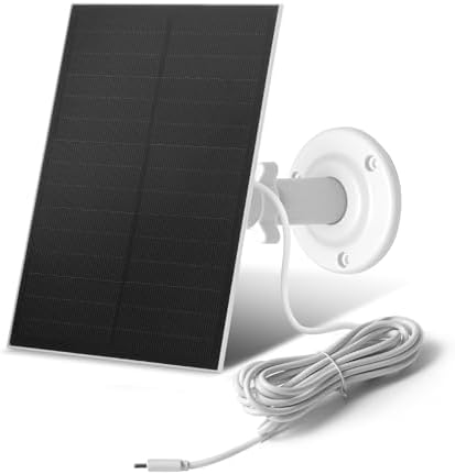 Nicesolar SBTC-8 Bild 1 Nicesolar SBTC-8 Solarpanel 8W für Akku-Überwachungskameras