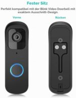 CaseBot Silikonhülle Blink Video Doorbell schwarz