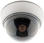 Otio Kamera-Attrappe Dome mit LED, schwarz