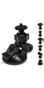 Sportway S503 Saugnapfhalterung für Dashcams mit 360-Grad-Gelenken – Detail 9