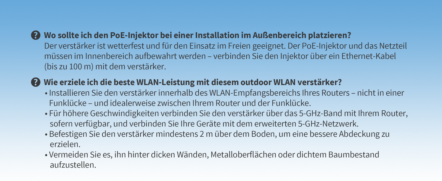 BrosTrend AX3000 Outdoor WLAN-Verstärker WiFi 6 mit PoE – Detail 15