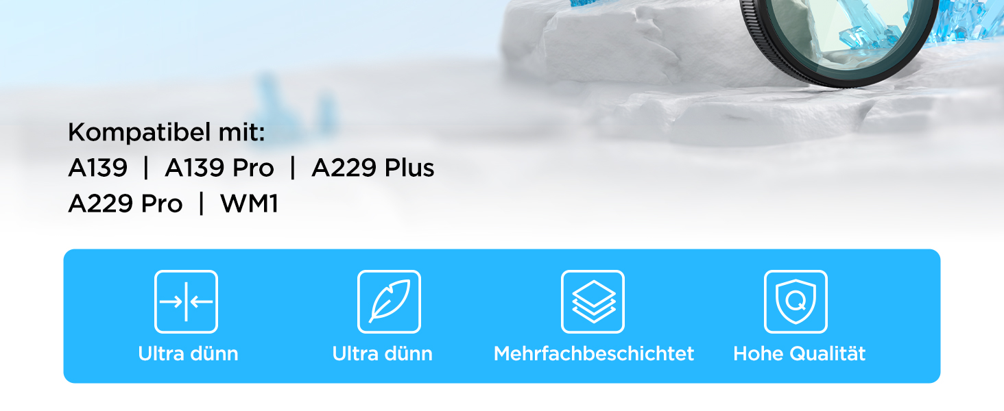 VIOFO CPL Polarisationsfilter für Dashcam A139/A229 – Detail 2