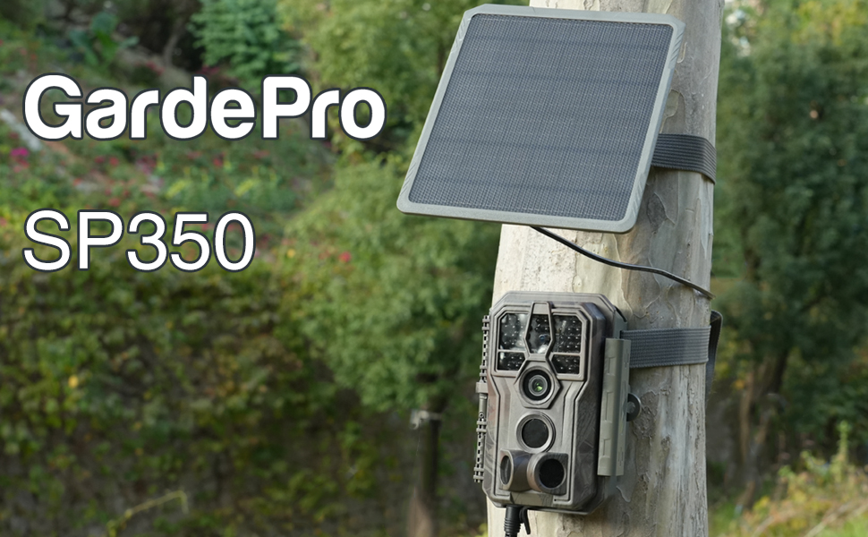 GardePro SP350 Solarpanel für Wildkameras – Detail 1