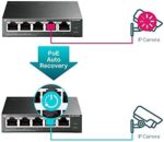 TP-Link TL-SG105PE PoE-Switch schwarz