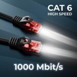 deleyCON CAT6 Outdoor Patchkabel 10 m