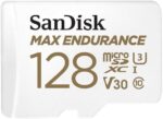 SanDisk MAX Endurance microSDXC 128 GB U3 V30 für Überwachung
