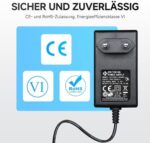 ANLINK Netzteil 12V 1A mit drei DC-Adaptersteckern