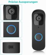 CaseBot Silikonhülle Blink Video Doorbell schwarz