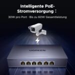 UGREEN PoE Switch 6 Ports