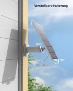 DEATTI Solarpanel 3 W für Akku-Überwachungskameras, IP65 – Bild 5