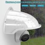 JCRWXP Kamera-Abdeckung Wetterschutz schwarz