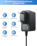 ZOSI 12V 2A Netzteil 24W schwarz